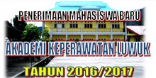 Penerimaan Mahasiswa Baru Tahun Akademik 2016/2017