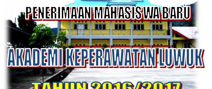 Penerimaan Mahasiswa Baru Tahun Akademik 2016/2017